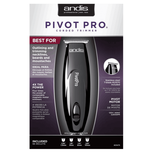 ANDIS Pivot Pro® T-Blade Trimmer #23475